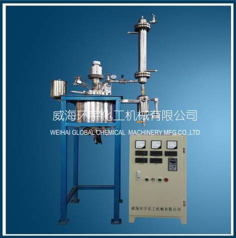 上海2L磁力反應(yīng)釜配螺帶攪拌