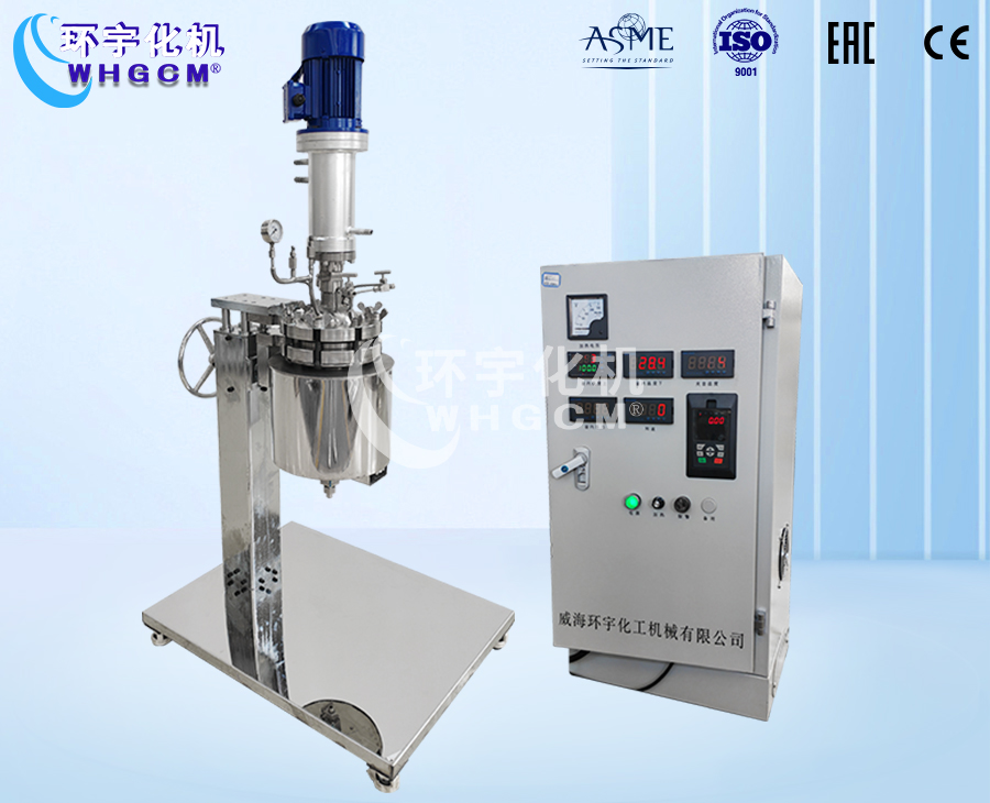 上海5L手動升降翻轉(zhuǎn)電加熱鈦材實(shí)驗(yàn)釜